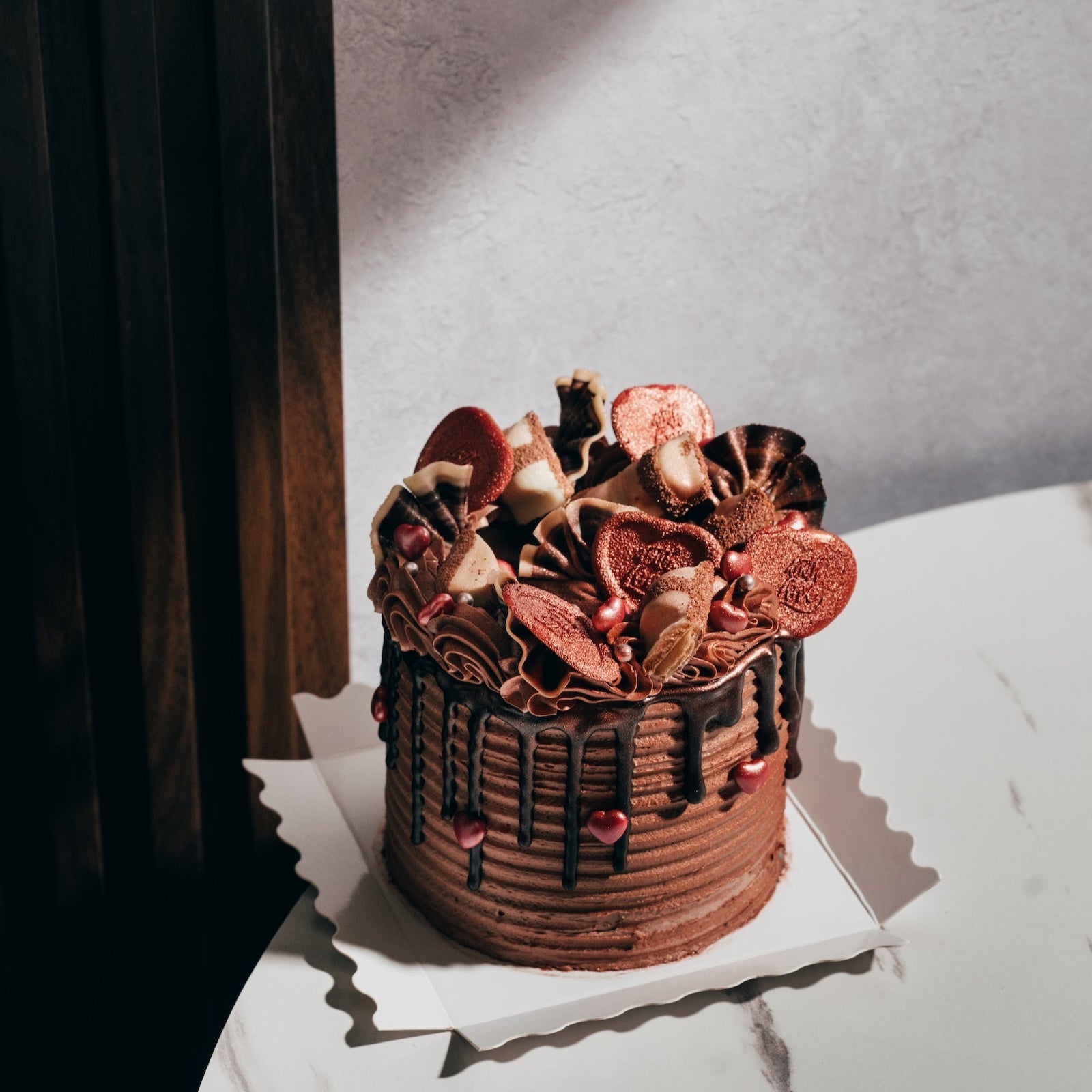 Mini Chocolate Drip Cake