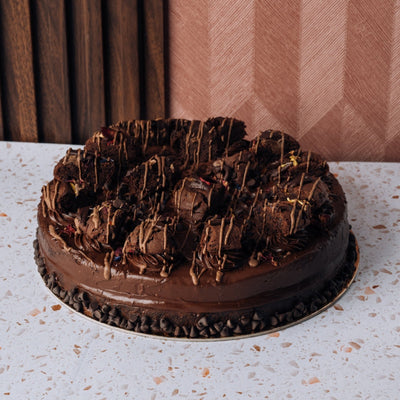 Chocolate Cookie Brownie Cake