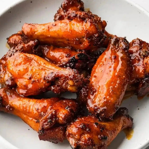 BBQ Honey Smoked Chicken Wings (Pack Of 6)