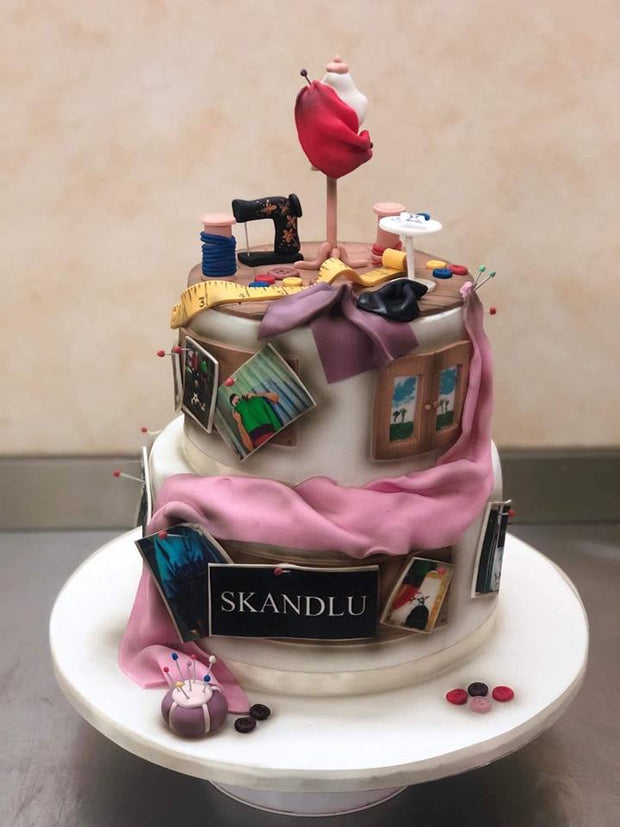 Seamstress Cake