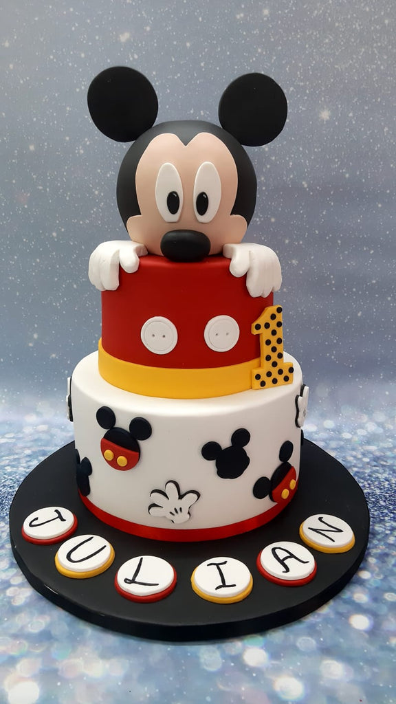 Online Cake Delivery | Mickey Mouse Fondant Cake | Winni.in | Winni.in